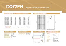 DAQO NEW ENERGY 340W POLY DQ72P-340H